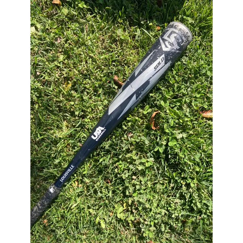 2022 Louisville Slugger Solo Alloy Bat USABat Certified (-11) Alloy 18 oz 29" (Used)