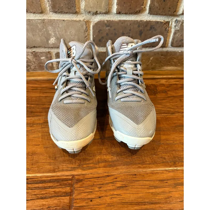 Gray New Balance High Top Molded Cleats (Used)