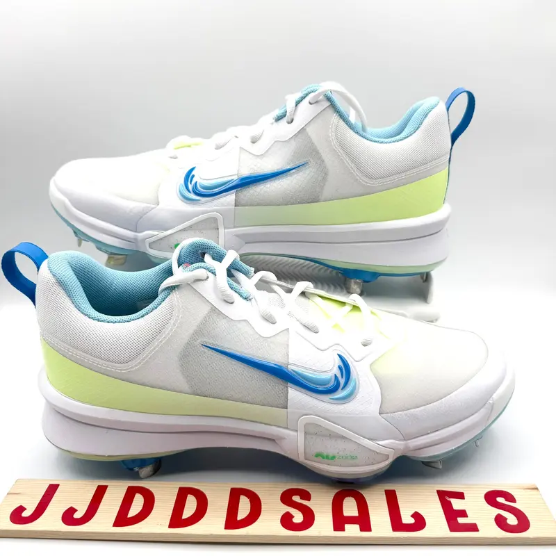 Nike Force Trout 9 Pro Metal Baseball Cleats Fresh Pack FQ7941-100 Mens Sz 11.5