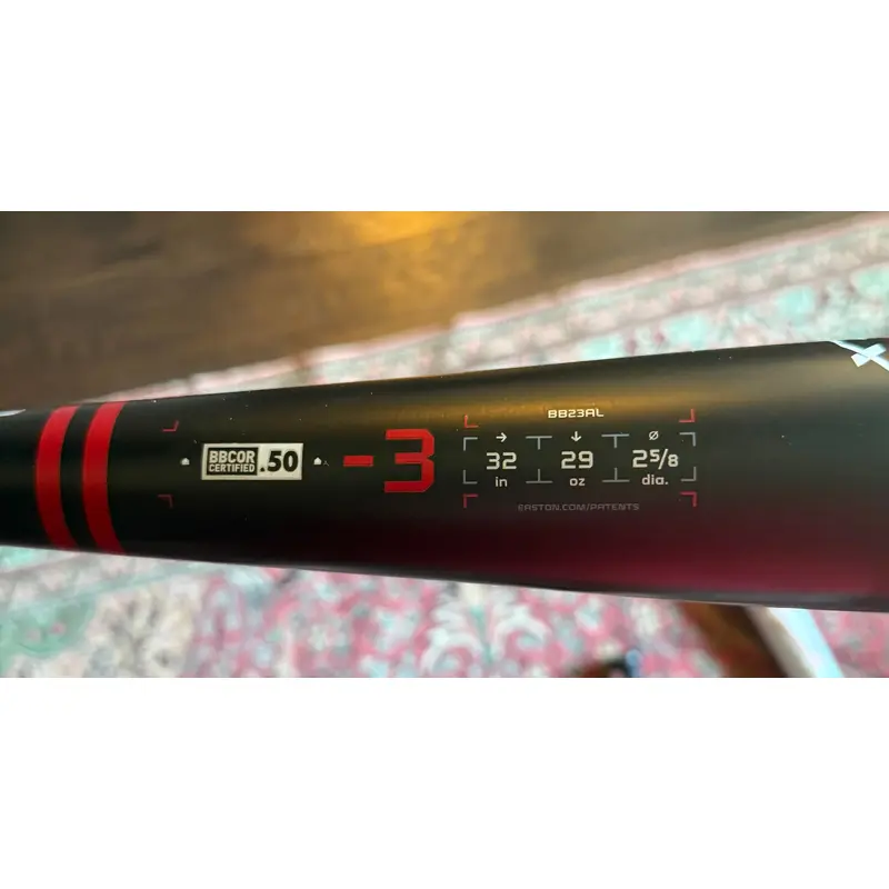 2023 Easton Alpha ALX Alloy BBCOR Certified Bat (-3) 29 oz 32" (Used)