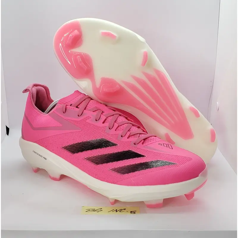 Adidas Adizero Electric  TPU Lucid Pink Baseball Cleats PE IF8487 Mens Size 12