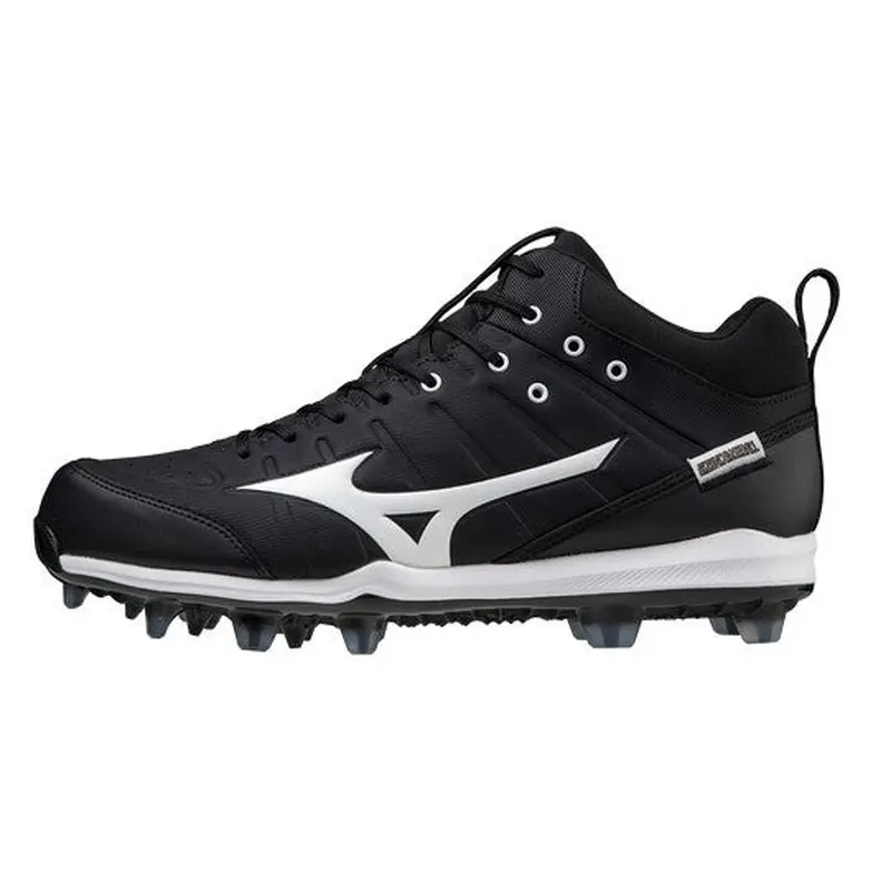 Men's Size M 9.5 (W 10.5) Adult Mizuno Ambition 2 TPU Mid Top Molded Cleats (New)