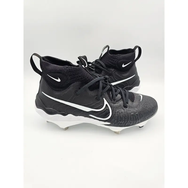 Nike Alpha Huarache NXT 'Black White' Baseball Cleats Mens Size 10.5