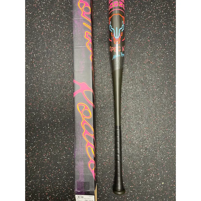 New COMBAT MFG SPEC-A1 BBCOR Midnight Rodeo- Arena Cowboy. (Glows under Black Light)