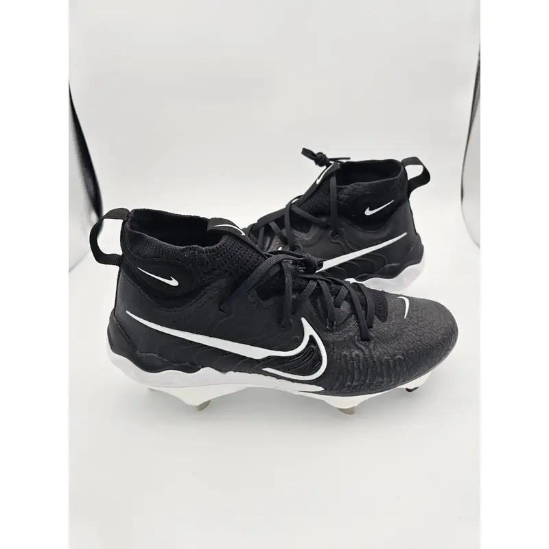 Nike Alpha Huarache NXT 'Black White' Baseball Cleats Mens Size 14