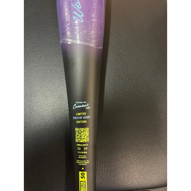 2025 Combat MFG Spec A1 Alloy BBCOR Certified Bat (-3)  29 oz 32" (New)