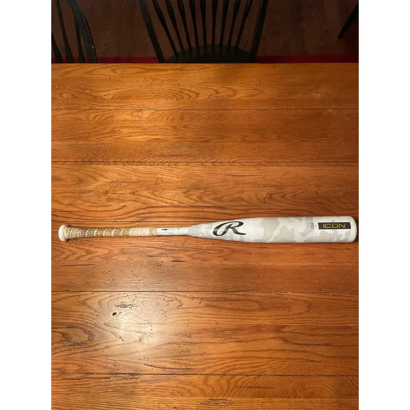2025 Rawlings Icon Composite USSSA Certified Bat (-8) 22 oz 30" (Used)