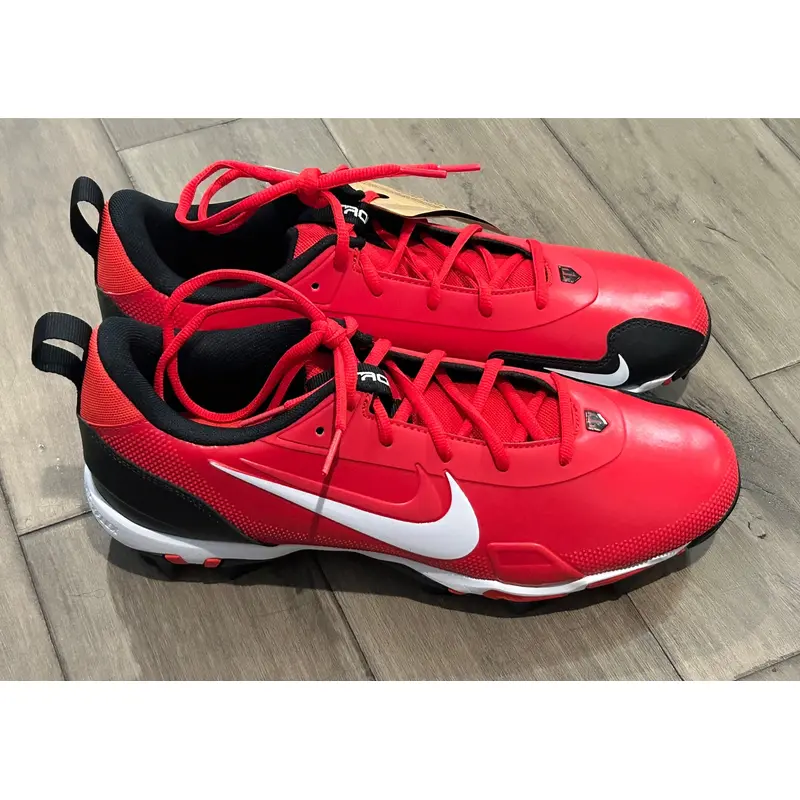 Size 14 Mens Nike Baseball Cleats Force Trout 9 Keystone Red White