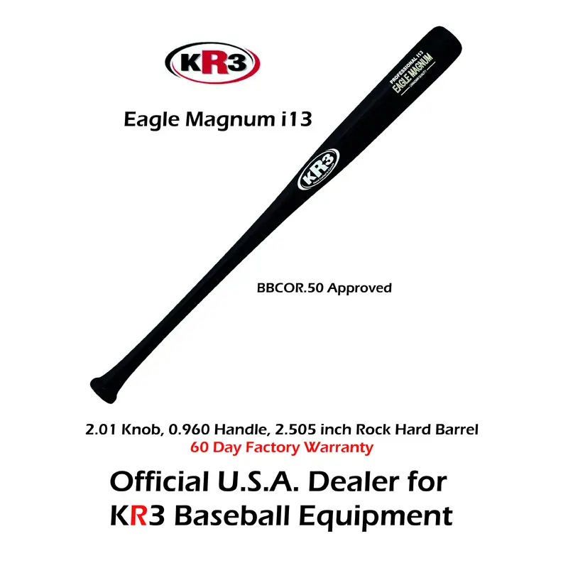 New KR3 PRO i13 Eagle Magnum Wood 32 inch Composite Wood Bat (-3) 29.5 oz