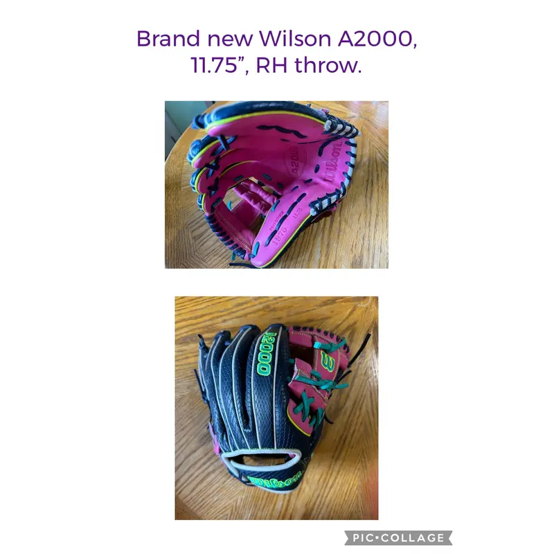 Wilson RH Infield A2000 Baseball Glove 11.75" (New)