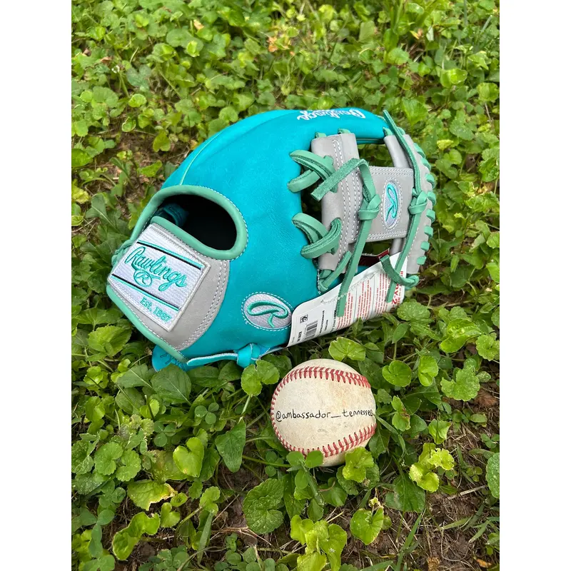 Rawlings Heart of the Hide 11.5 R2G Teal/Silver