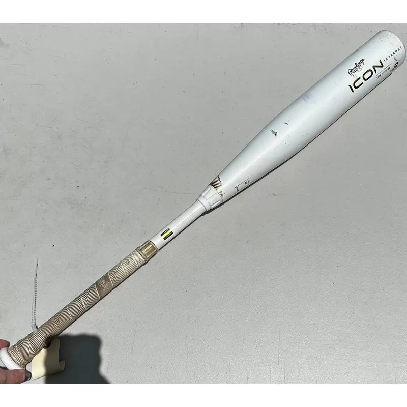 2024 Rawlings Icon Composite Bat USSSA Certified (-8) Composite 23 oz 31" (Used)