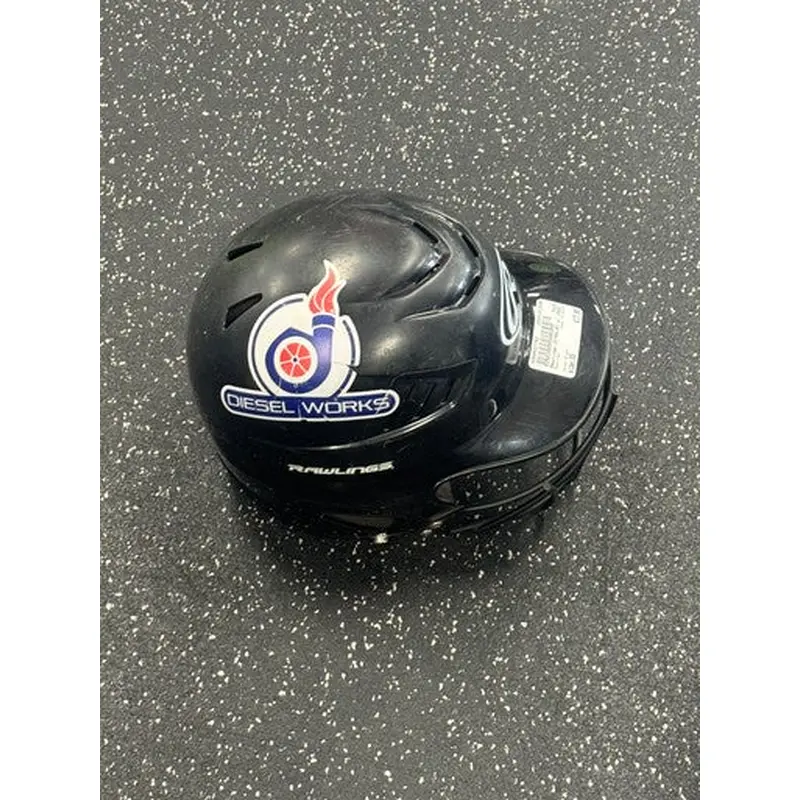 Used Rawlings CFTBH-R1 Batting Helmet w/Mask Black XS 11849-S000027783