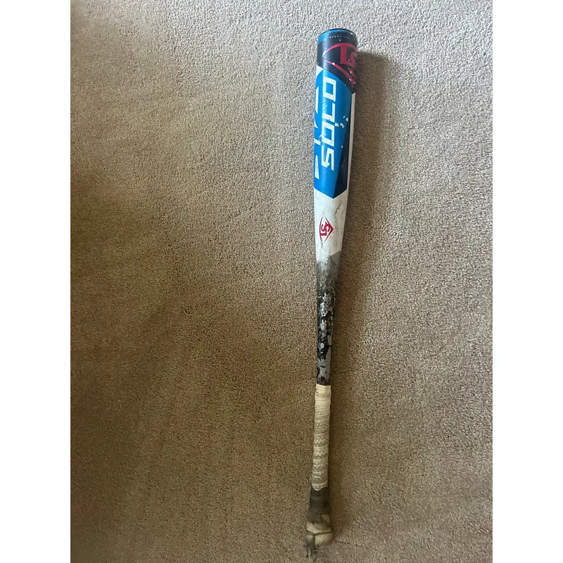 Louisville Slugger Solo Alloy Bat (-3) 30 oz 33" (Used)