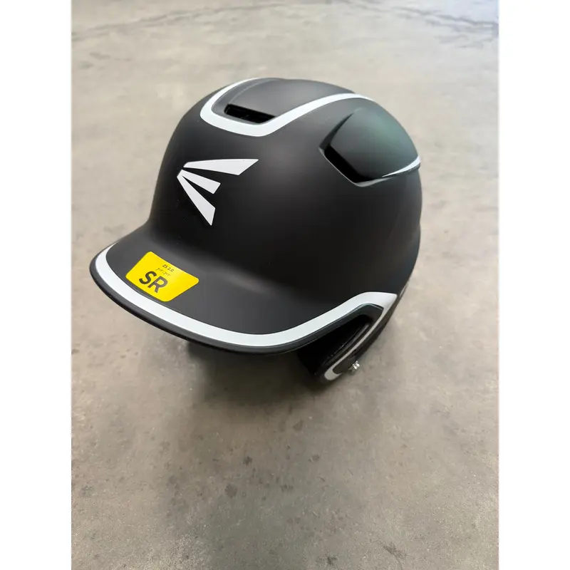 Black/ White Easton Z5 2.0 Senior Baseball Helmet
