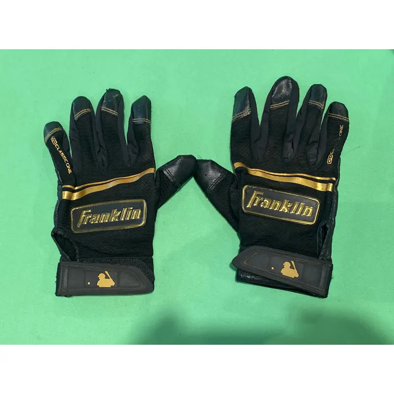 Black Small Youth Franklin Classic One Batting Gloves (Used)