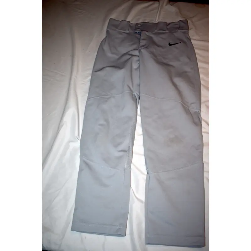 Nike Team Engineered Vapor Select Baseball Pants, Gray, Youth Large