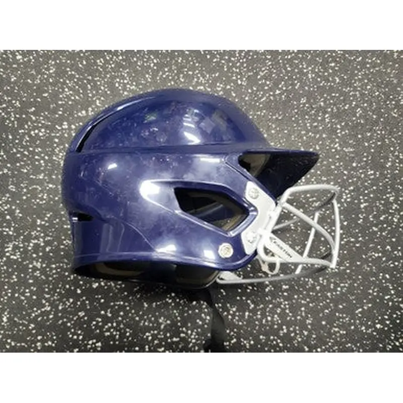 Used Easton Z5 Batting Helmet w/Mask Navy Blue M/L 11849-S000027496