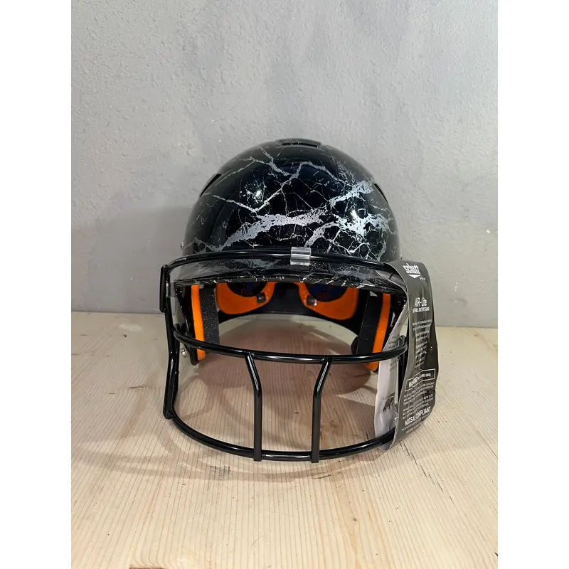 New XL Schutt Batting Helmet SSMC JBB Black & Silver
