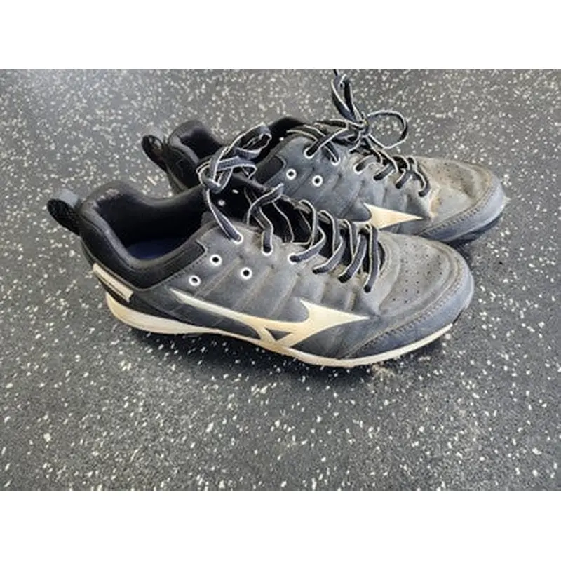 Used Mizuno SOFTBALL CLEAT BB/SB Cleats Black Senior 8 11849-S000029328