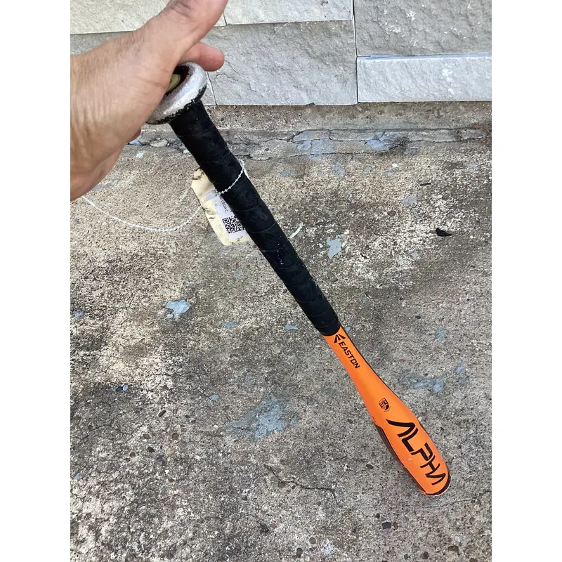 Used Kid Pitch (9YO-13YO) Easton Alpha Bat USSSA Certified (-10) Alloy 18 oz 28"
