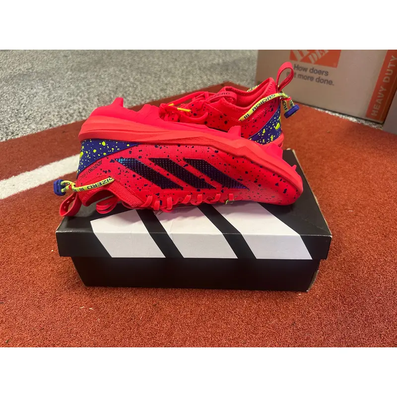 Pink Men's Size M 11.0 (W 12.0) Adult Adidas Molded Cleats (New)