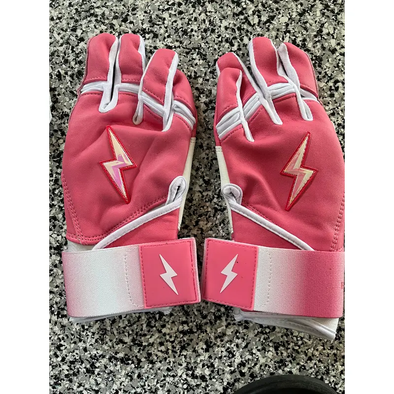 XL Dusty Pink Batting Gloves (Used)