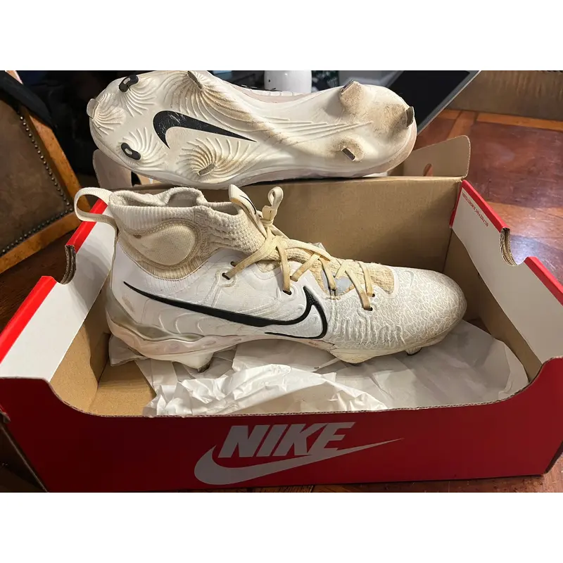 White Men's Metal High Top Huarache
