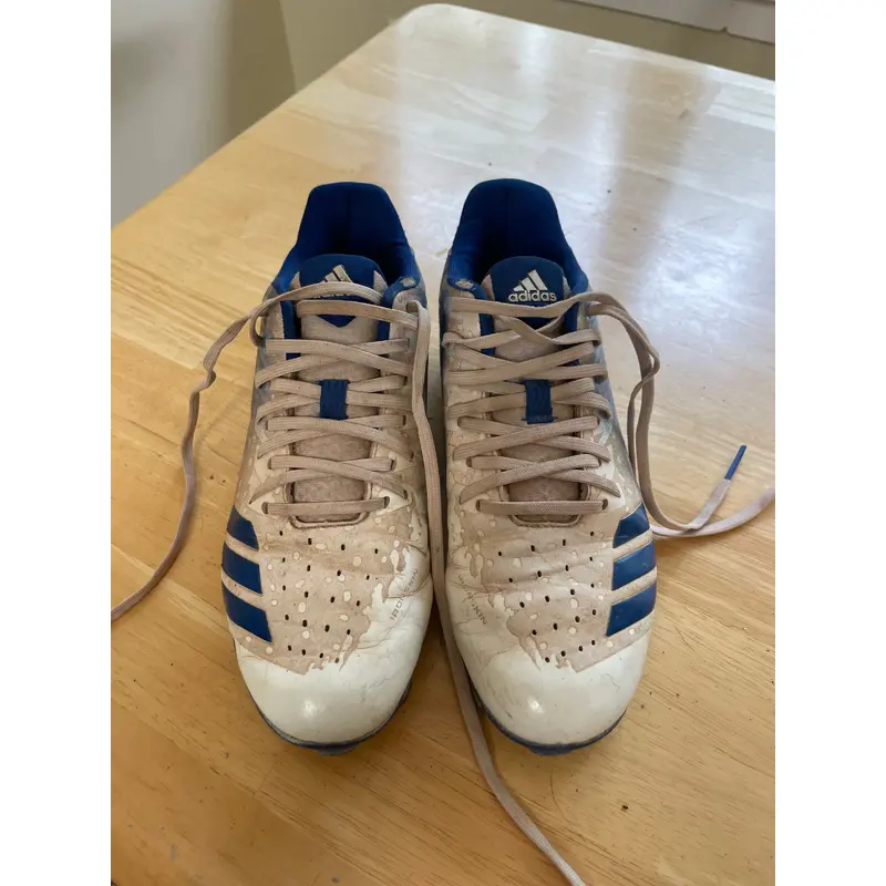 Blue Men's Size M 6.0 (W 7.0) Adidas Low Top Molded Cleats (Used)