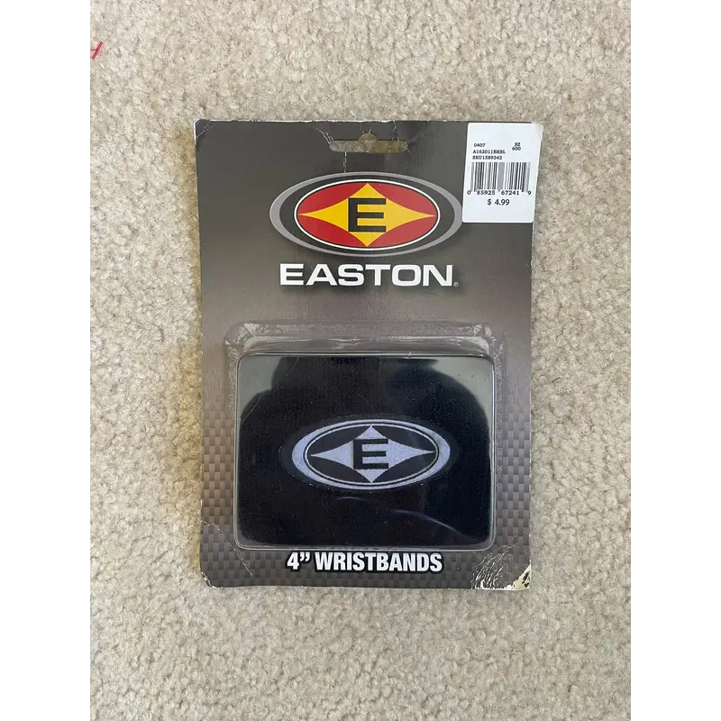 New set Of Easton 4 Sweat Wristbands