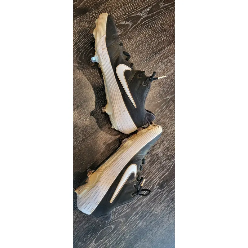 Used Nike Mens Alpha Huarache Varsity Low Baseball Cleats -Size 8