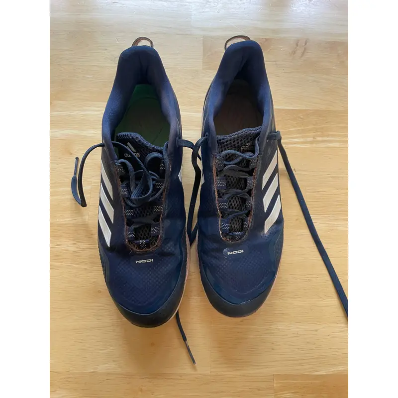 Blue Men's Size M 8.0 (W 9.0) Adidas Low Top Molded Cleats (Used)