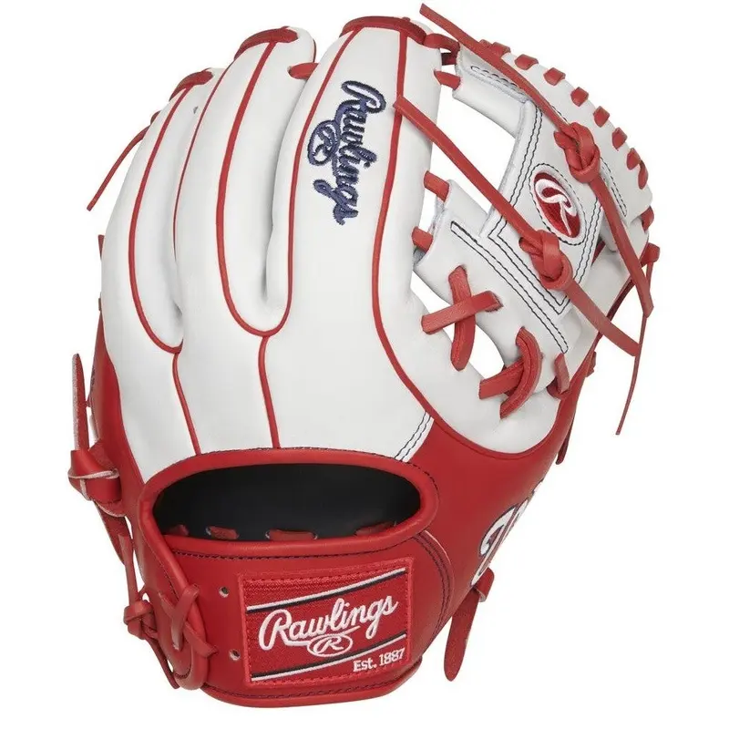 Rawlings Heart Of The Hide MLB Baseball Glove Washington Nationals Red RHT 11.5"