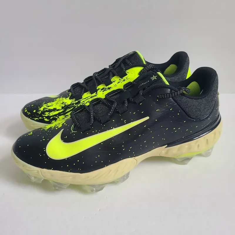 Nike Alpha Hurarache Elite 4 Low MCS Baseball Cleats FV6096-001 Sized 11.5