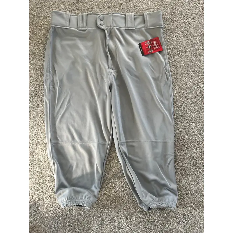 Gray Men's Large Rawlings (New) Game Pants