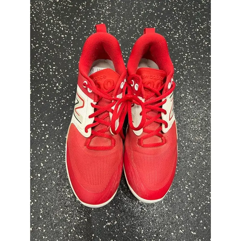 Used New Balance FRSH FOAM X 3000 BB/SB Cleats Red Senior 8 11849-S000030030