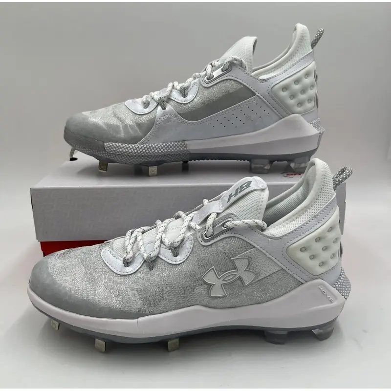Under Armour Harper 8 Low ST Mens Metal/TPU Baseball Cleats 3026588-106 size 12