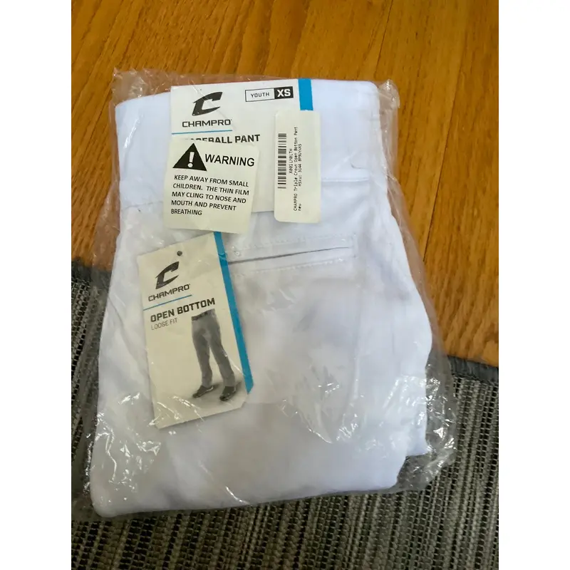 White New XS Champro Game Pants