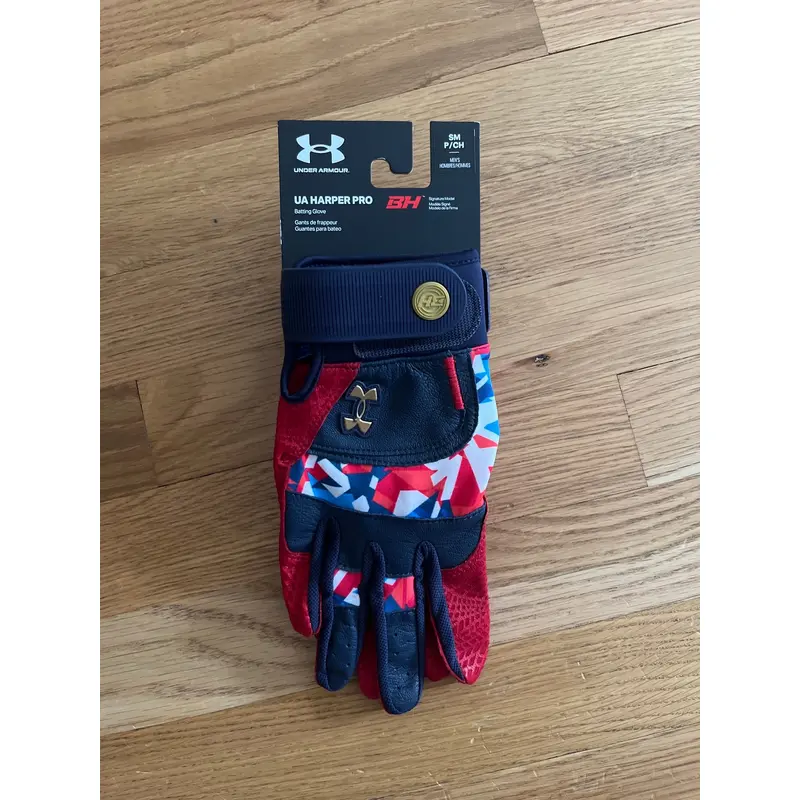 NEW Under Armour Harper Pro Batting Gloves (Adult Small)