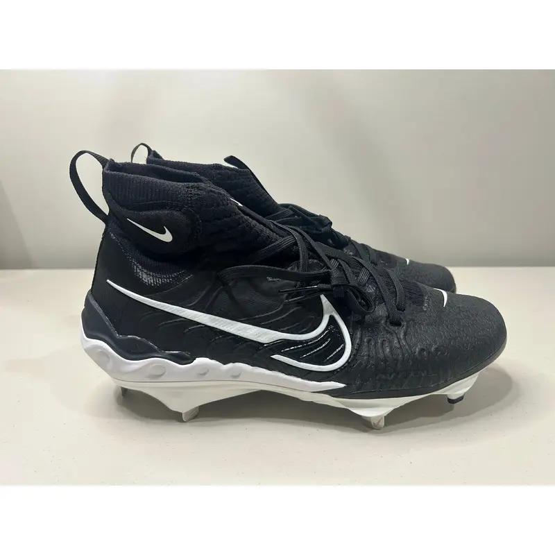 Size 9.5 Mens Nike Alpha Huarache NXT Black Baseball Cleats