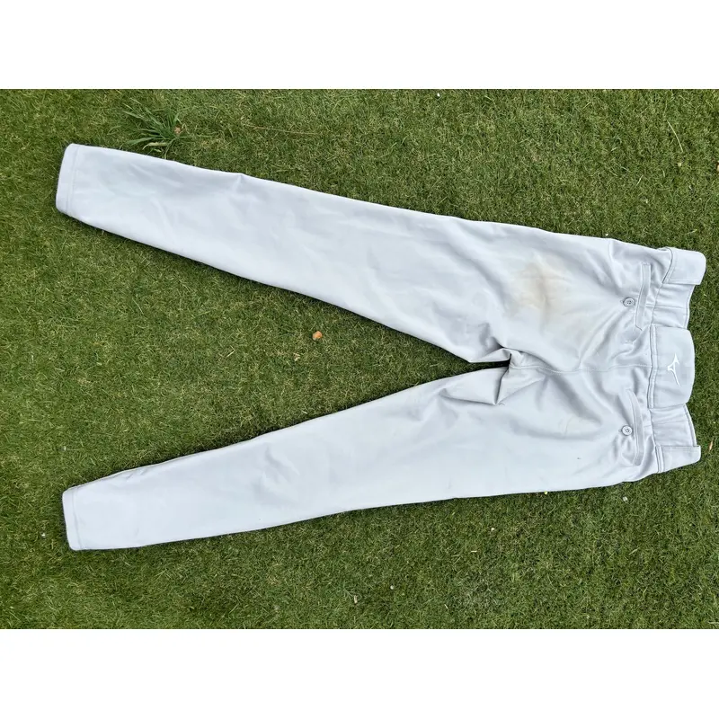 Gray Used Men's Mizuno Premier Pro Tapered Game Pants
