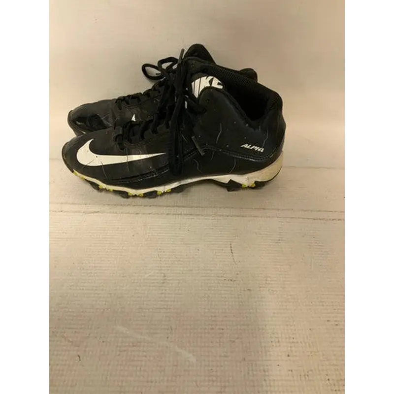 Used Nike ALPHA BB/SB Cleats Black Junior 04.5 11823-S000032251