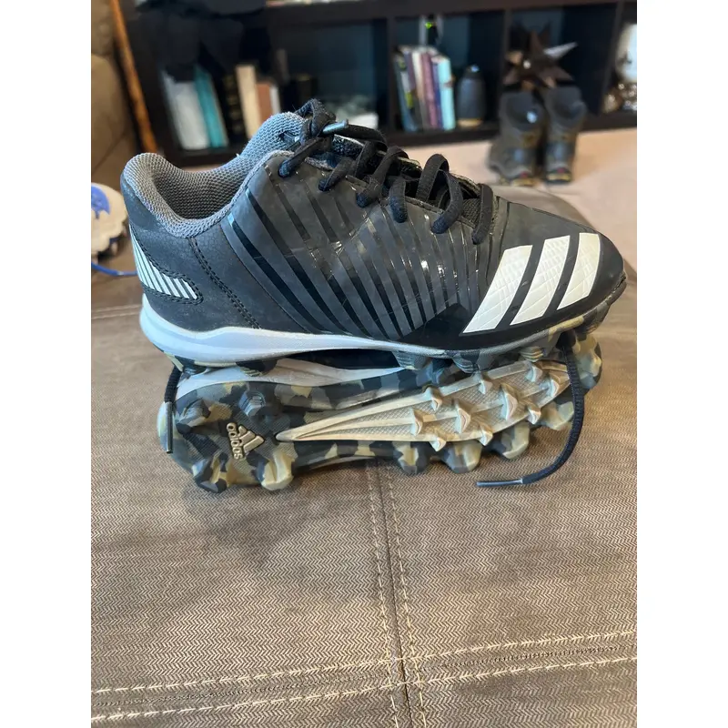Adidas Black Kid's  Baseball Cleats Size 1.5