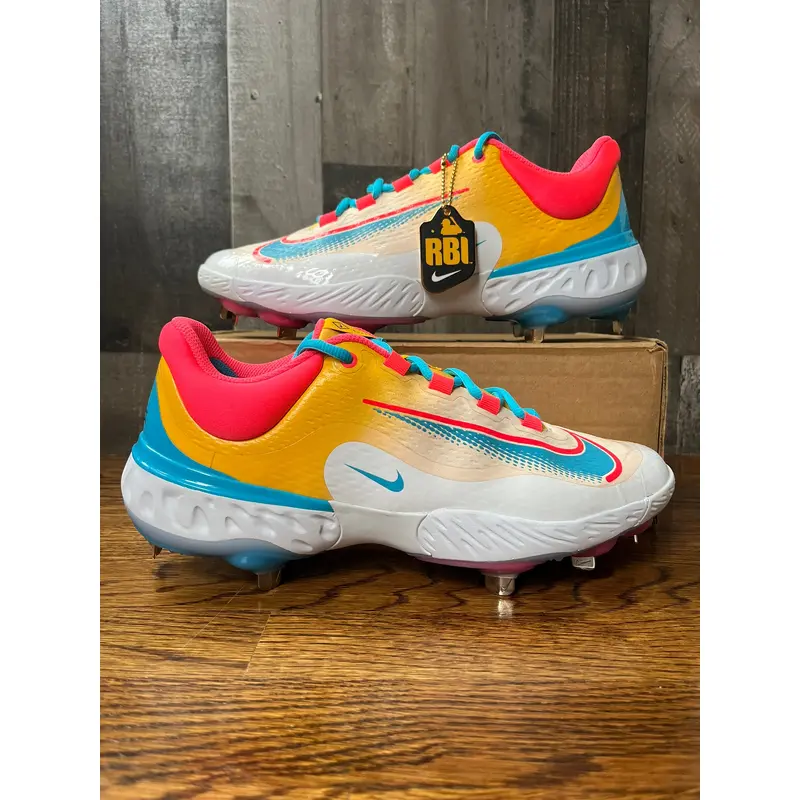 Nike Alpha Huarache Elite Low New York PE Mens Sz 9.5 Baseball Cleats RBI