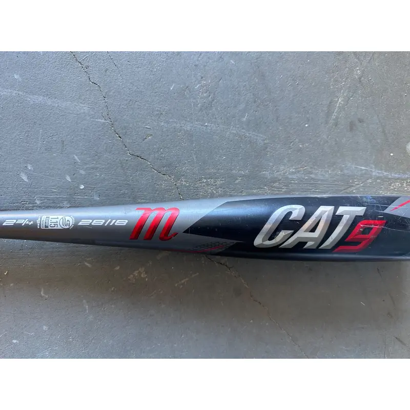 Used Marucci USSSA Certified Alloy 18 oz 28" Cat 9 Alloy Bat