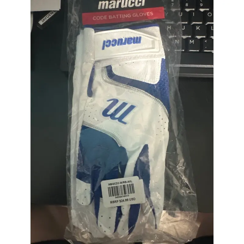 New Adult Medium Marucci Code Batting Gloves