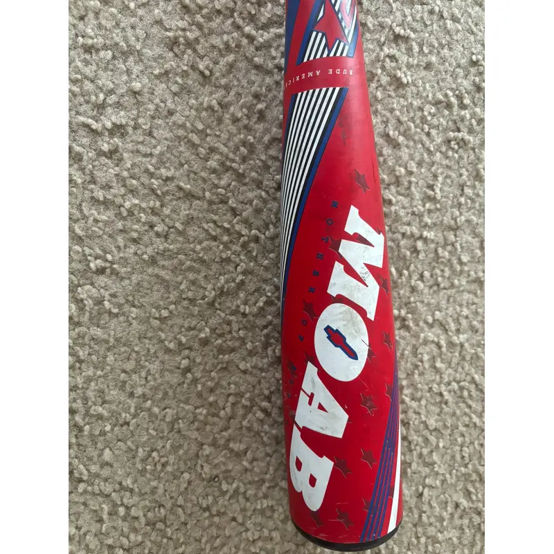 Used  Rude American USSSA Certified (-10) 19 oz 29" MOAB Bat