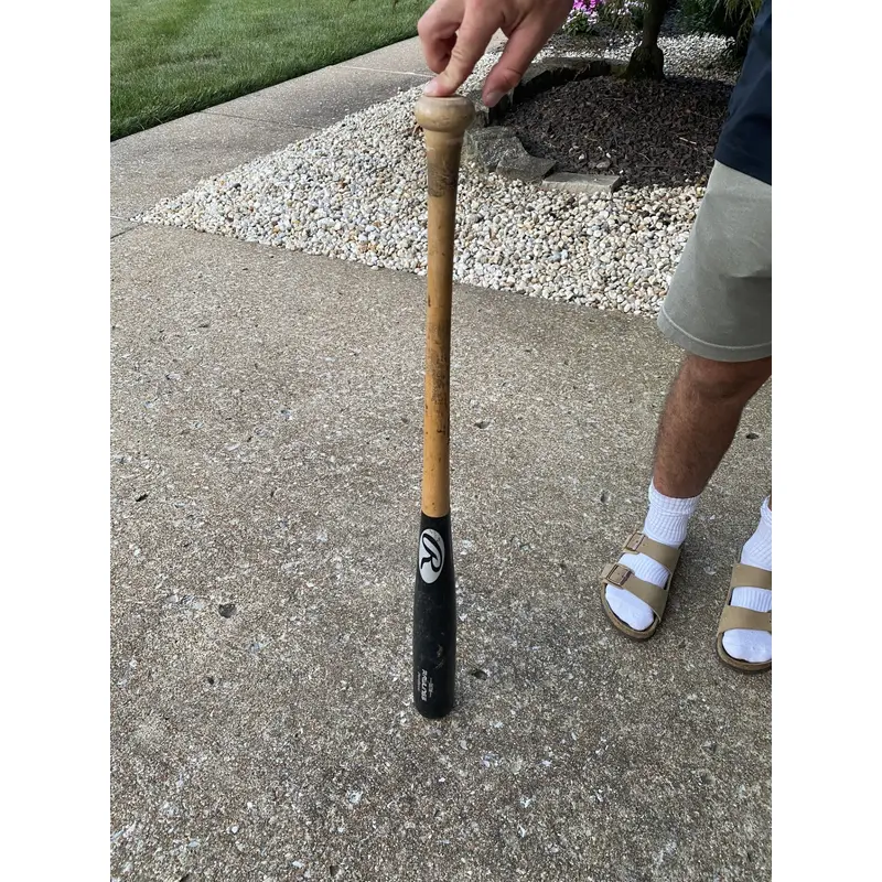 2023 Rawlings Custom Wood Bat (-3) 31 oz 34" (Used)