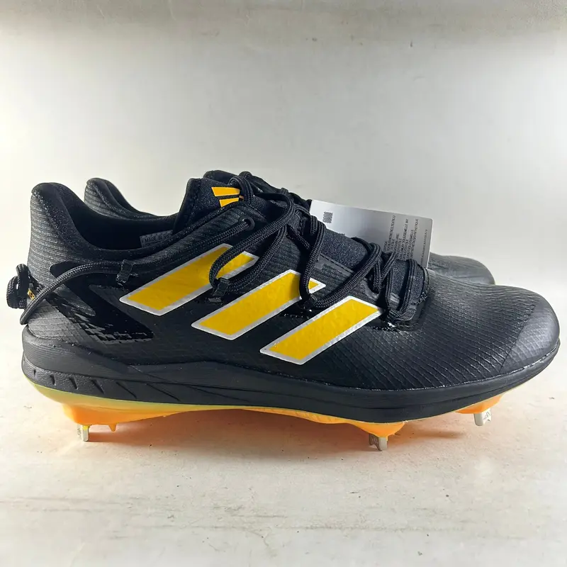 Adidas Adizero Afterburner Mens Metal Baseball Cleats Gold Size 12.5 H00974 NEW