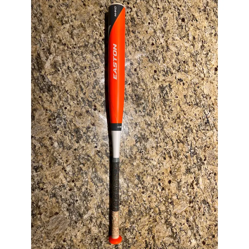 PRISTINE & STUNNING!!  RARE SIZE - ORANGE BOMBER BAT!!  Easton Mako 31/20 (-11)